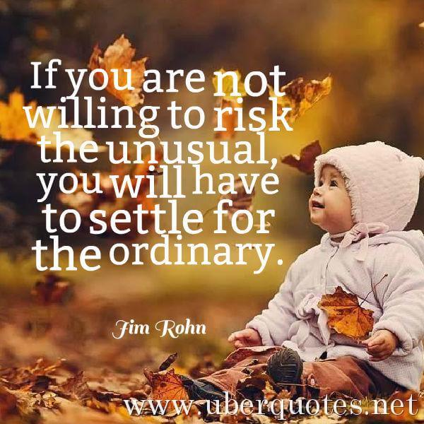Chance quotes by Jim Rohn, UberQuotes