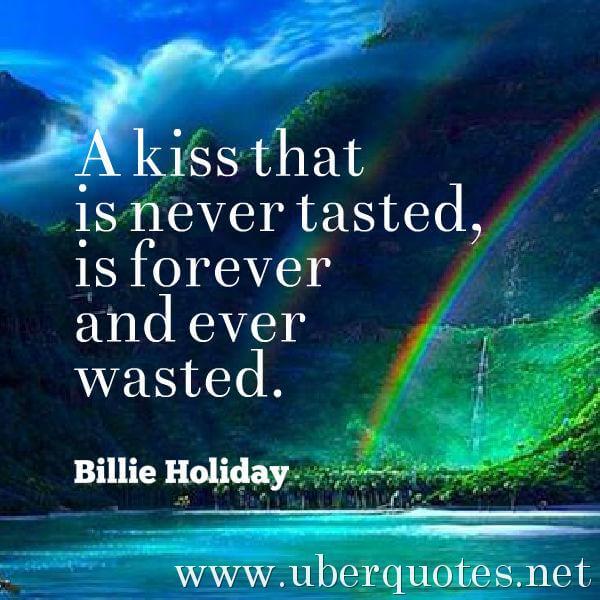 Dating quotes by Billie Holiday, UberQuotes