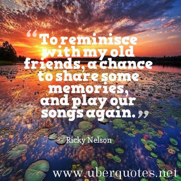 Chance quotes by Ricky Nelson, UberQuotes
