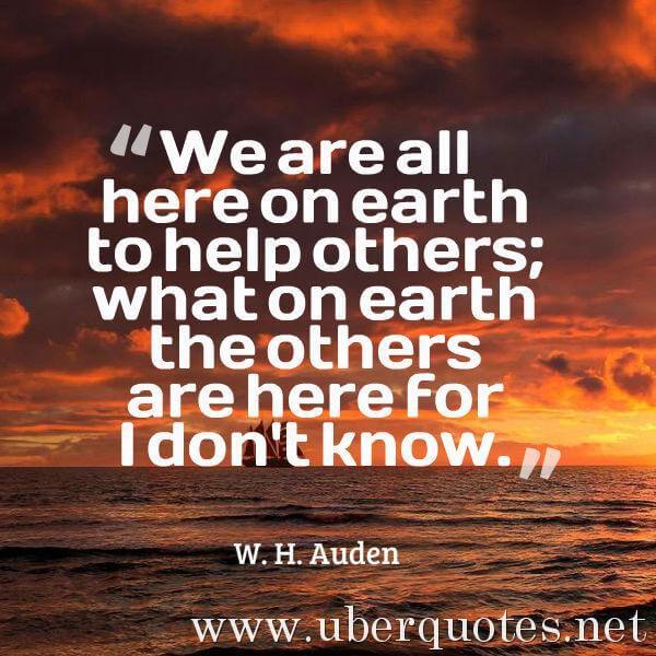 Funny quotes by W. H. Auden, UberQuotes