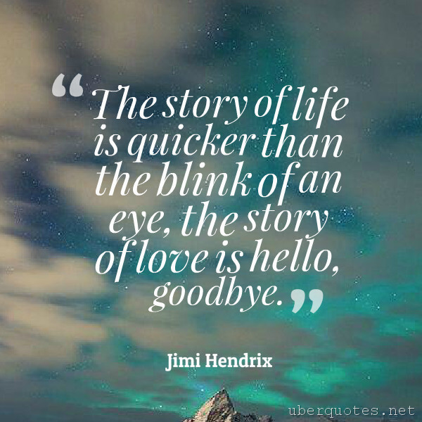 Love quotes by Jimi Hendrix, Life quotes by Jimi Hendrix, UberQuotes