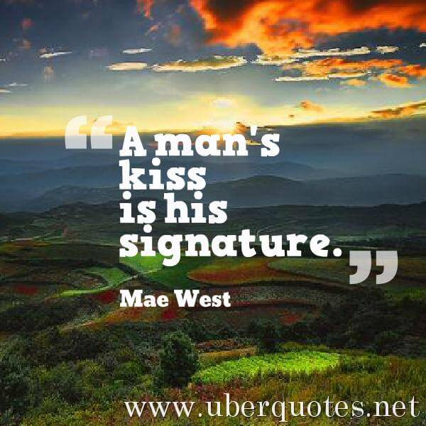 Romantic quotes by Mae West, UberQuotes